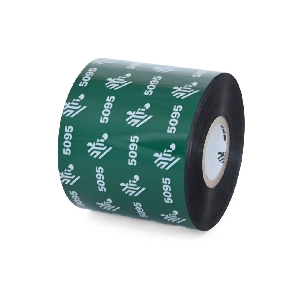5095 Resin Ribbon 60mm x300m Mã: 5095BK06030, Hiệu Zebra