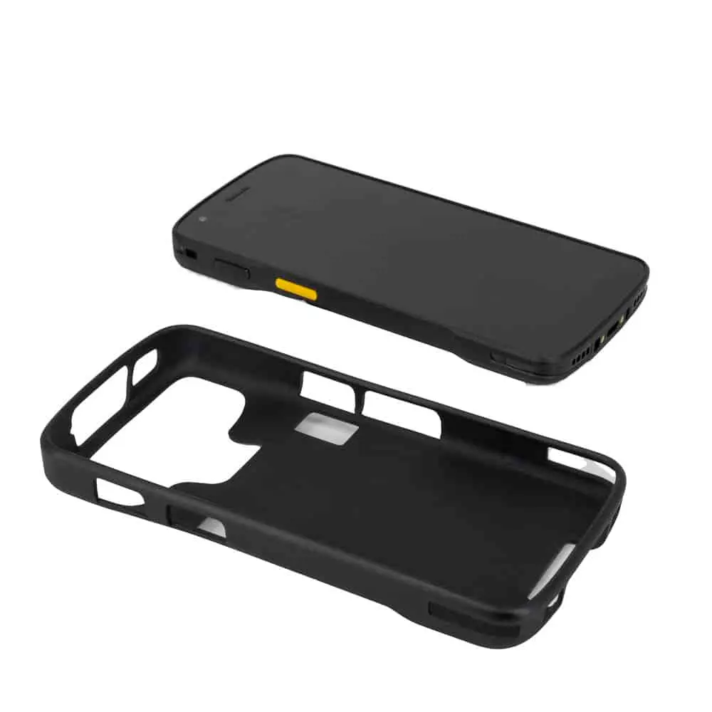 Ốp bảo vệ bằng cao su lưu hoá của máy Zebra TC22/TC27 - black-matte