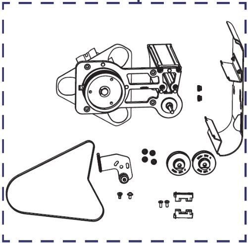 Kit Media Rewind Upgrade ZT610, ZT610R