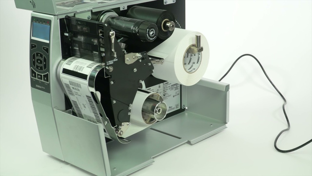 Máy in mã vạch ZT510 300 dpi , Rewin option