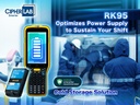Máy kiểm kho di động RK95 cho kho lạnh, Mã: AK95485D3NPSC , Hiệu Cipherlab