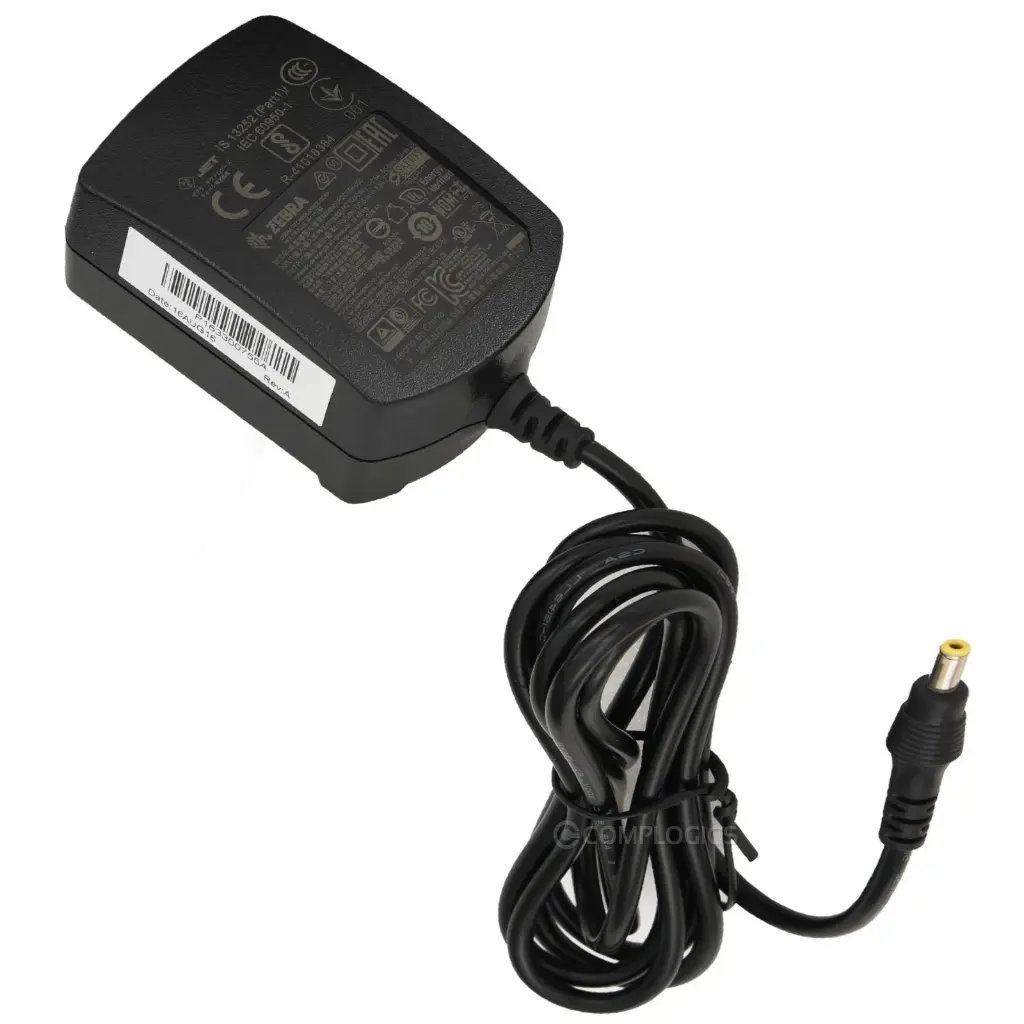 Bộ chỉnh lưu (nguồn sạc) 5V, P/N: PWR-WUA5V6W0WW, hiệu Zebra
