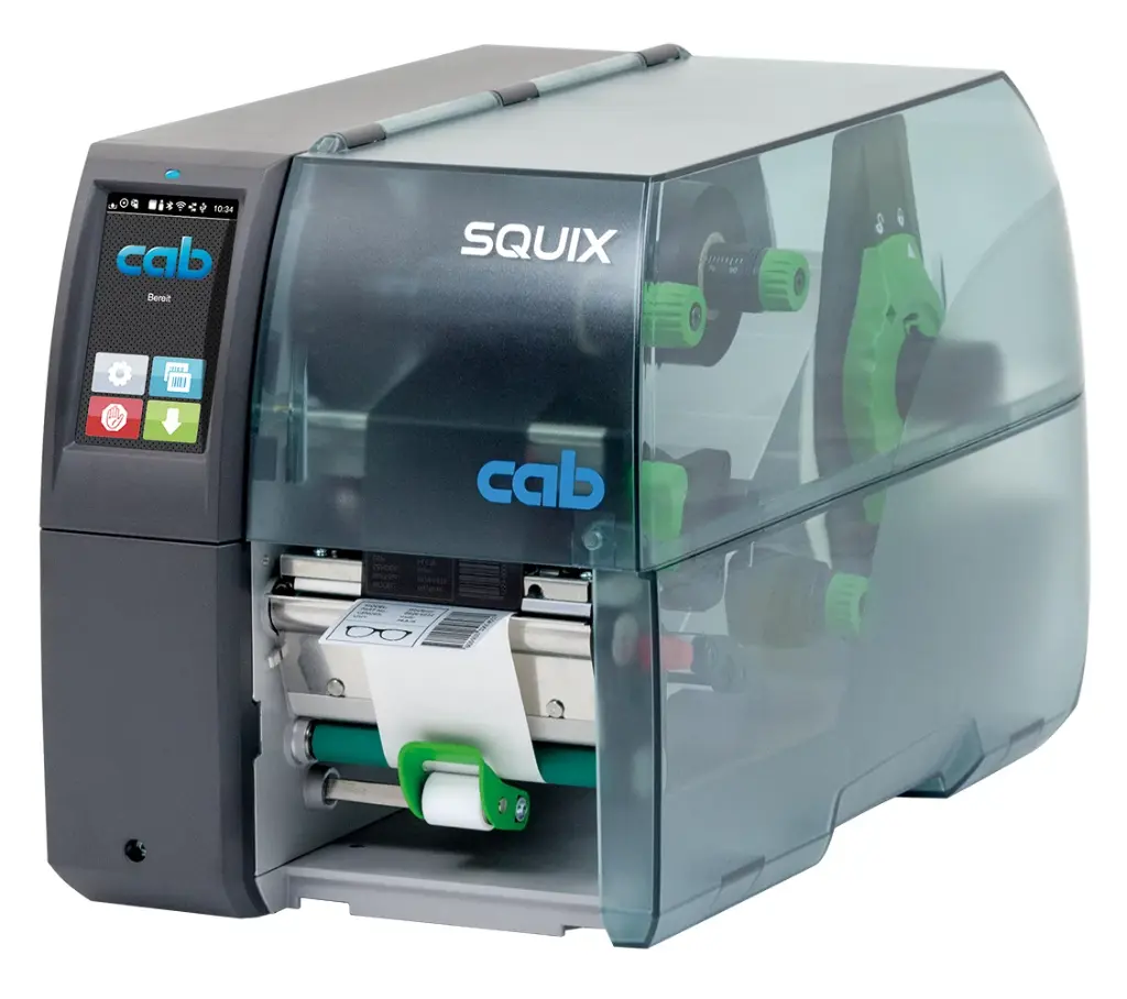 Máy in nhãn vải SQUIX 4/600MT, 600 dpi, Hiệu Cab