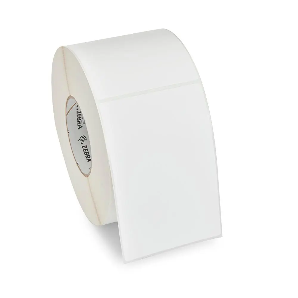Gấy in mã vach 4''x6'' (101.6x152.4mm), Z-Perform 1500T, Keo chết, Lõi 3in (76.2mm), 1000 tem /cuộn , 4/box, Hiệu Zebra