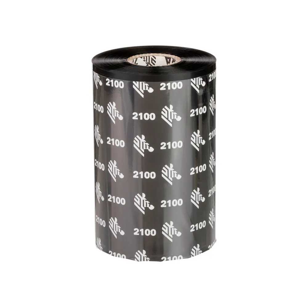 Băng mực in mã vạch Wax, 110mmx450m (4.33inx1476ft), 2100; Lõi 25mm (1in), Hiệu Zebra
