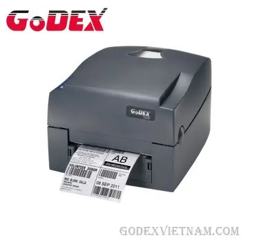 Máy in tem nhãn mã vạch Godex G530 độ phân giải 300DPI, kết nối USB,Lan,RS232