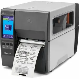 TT Printer ZT231R; 4", 300 dpi, Thermal Transfer, Tear, UK/AU/JP/EU Cords, USB, Serial, Ethernet, BTLE, USB Host, RFID (Global except US/Canada/Japan), EZPL