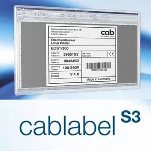 Phần mềm in mã vạch Cablabel S3 Pro