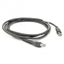 CABLE - SHIELDED USB: SERIES A CONNECTOR, 7FT. (2M), STRAIGHT, BC 1.2